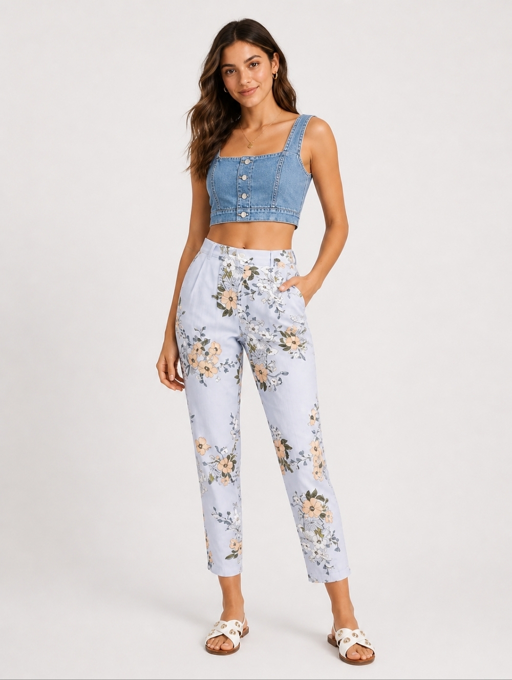 J.Crew Garden Floral Pant Size 6